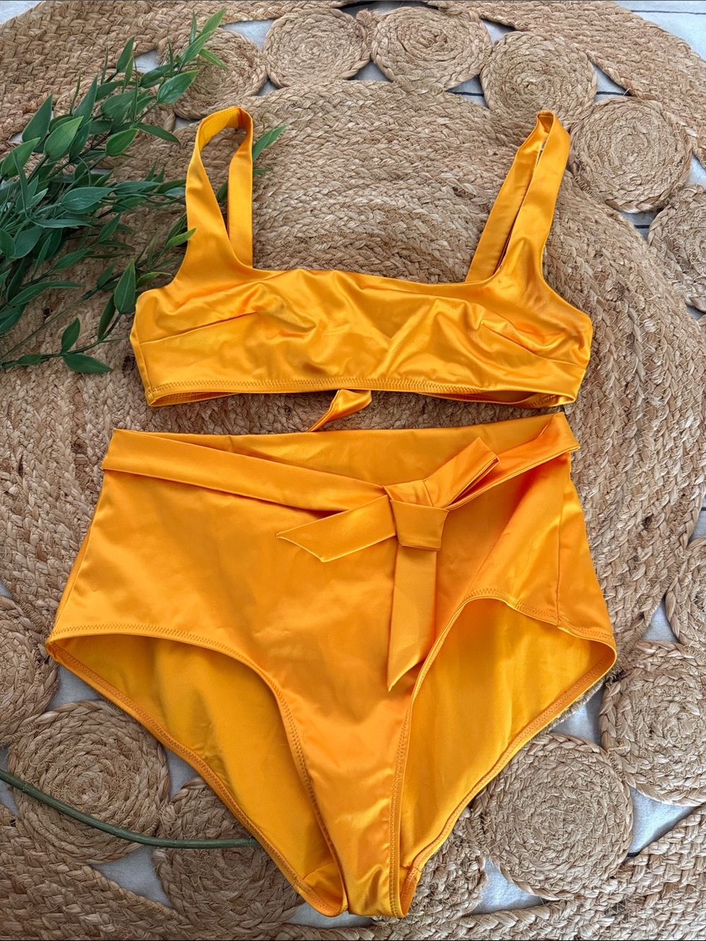 &other Stories High Rise Bikini Set. 6 bottom 4 top